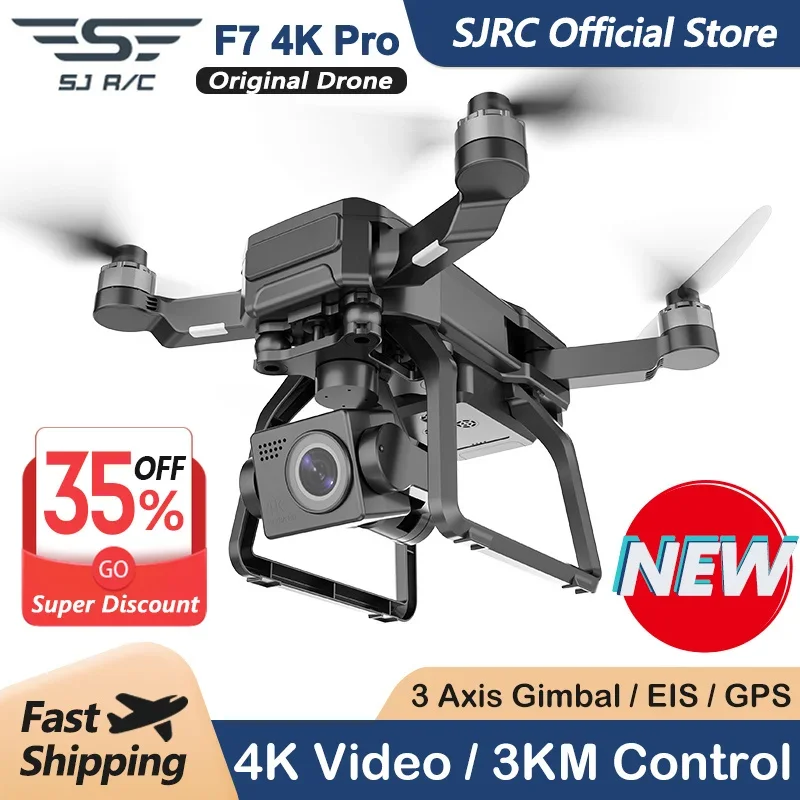 SJRC F7 4K PRO Camera Drone GP - Drone Camera Professional ulasan dan harga